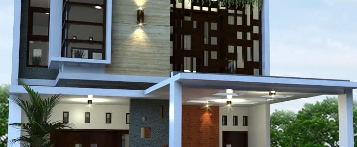 PROJECT 14 DESAIN RUMAH MINIMALIS 6,5 X 11,5 METER 3 KAMAR TIDUR