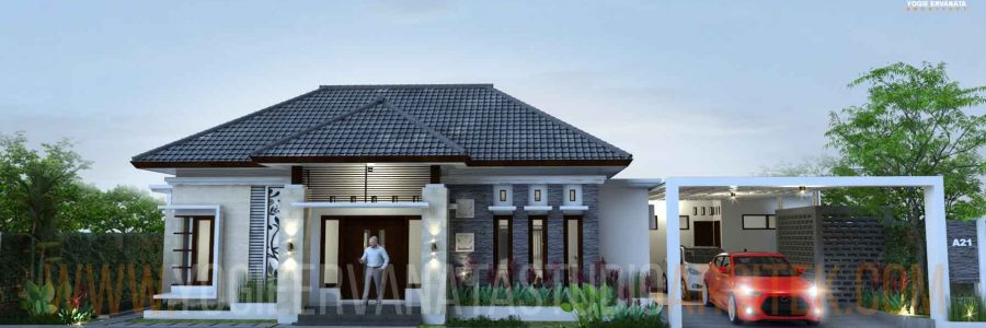 11. DESAIN RUMAH BU YUSTIN – SUKOHARJO, JAWA TENGAH